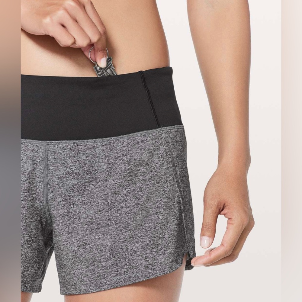 Lululemon Run Times Short II *4"
Heather Lux Multi Black / Black - Picture 4 of 9